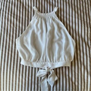 Wilfred Ivory Halter Blouse